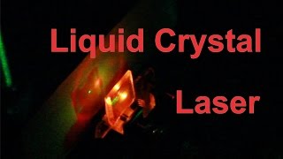 Cholesteric Liquid Crystal Laser in Action [upl. by Methuselah771]