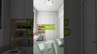 Maximizing Small Bedroom Space Transforming a 6m² Room [upl. by Ynattyrb]