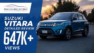 Suzuki Vitara Detailed Review Price Specs amp Features  PakWheels [upl. by Nahttam]