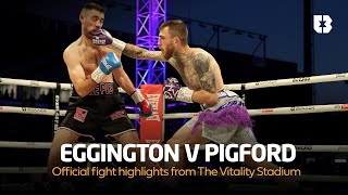 The Savage Delivers HUGE KO  Sam Eggington v Joe Pigford Official Fight Highlights [upl. by Lubbock]