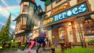 Shop Heroes Legends Official Trailer [upl. by Puiia304]