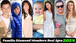 Familia Diamond Family Members Real Name And Ages 2024 [upl. by Jemy]