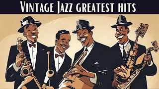 Vintage Jazz Greatest Hits Jazz Classics Smooth Jazz [upl. by Arjan494]