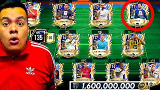 Compramos amp Creamos el MEJOR EQUIPO FULL UTOTY Mejor Equipo de los TOTY en FIFA MOBILE [upl. by Eelytsirk]