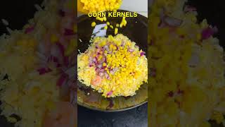 Shrimp amp Egg Fried Rice 🍤🥚 FriedRice ChineseFood AsianFood [upl. by Aenert]