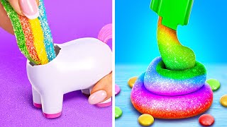 Treat your ears with this amazing ASRM ASMR Unicorn And Crazy Sweets shorts [upl. by Airdnna]