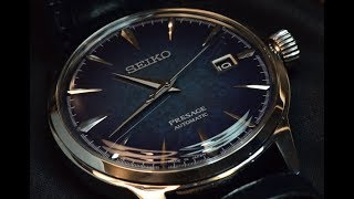 Seiko Presage Cocktail SARY085 SRPC01 Limited Edition  on 65quot wrist [upl. by Rumit]