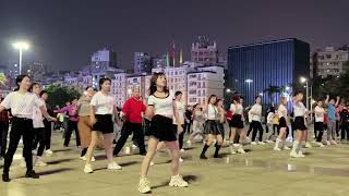 Square Dance – The National Fitness Trend in China [upl. by Llednohs882]