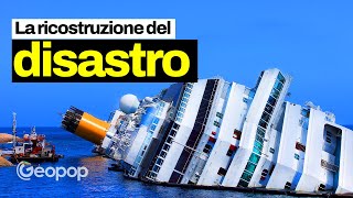 Costa Concordia la ricostruzione del naufragio dal momento dell’impatto alla rimozione del relitto [upl. by Velick]