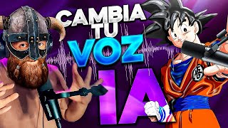 Filtros para tu VOZ con IA en Tiempo REAL 2023  Voz de MUJER iMyFone MagicMic [upl. by Nico191]