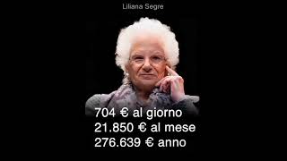 Liliana Segre quotSe potessi avere1000 lire al mesequot [upl. by Yretsym]