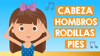 Cabeza Hombros Rodillas y Pies 🐞 BICHIKIDS 🦋 Canciones Infantiles  El Reino Infantil [upl. by Nicky297]