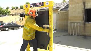 Forcible Entry  Outward Swinging Door  Manipulative Skill 910 [upl. by Ettenil]