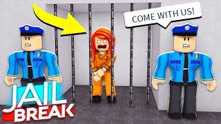 I SENT MY SISTER TO PRISON Roblox Jailbreak [upl. by Kaliski]