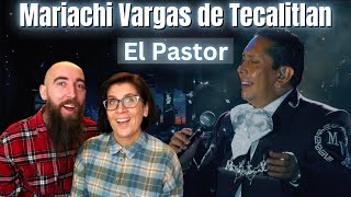 Mariachi Vargas de Tecalitlan  El Pastor REACTION with my wife [upl. by Ayouqat]