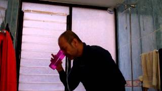 Drinking water through your nose for treating respiratory diseases sinuses migraines cold [upl. by Papert669]