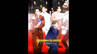 BTS WIN GRAMMYS Glambot 😱 amp Red Carpet by their Unique poses 🤯 btz btsgrammy shorts [upl. by Sussi]