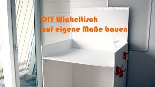 DIY Wickeltisch einfach schnell und preiswert bauen – Kostenlose Anleitung [upl. by Goren]