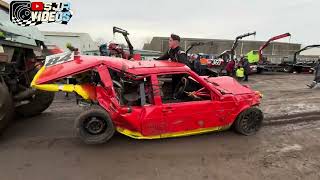 Kings Lynn Unlimited Banger Icebreaker 2024 Pit Walk [upl. by Seed]