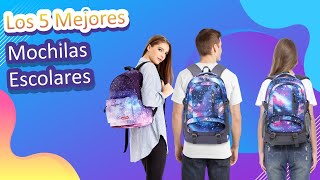 Los 5 Mejores Mochilas Escolares [upl. by Nemzzaj]