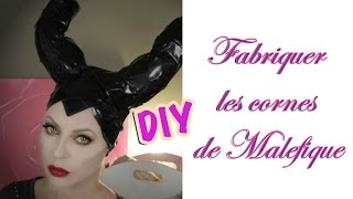 DIY Cornes de Maléfique Maleficent [upl. by Ellatsyrc]