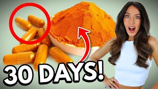 I Took TURMERIC Curcumin for 30 DAYS and THIS Happened [upl. by Karla712]