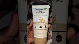 mamaearth Rice face wash quick reviewsubscribe for more such videos [upl. by Airec133]