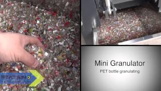 Mini GranulatorSmall Sized Plastic Granulator  PROSINO [upl. by Gibe]