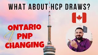 OINP BREAKING NEWS Ontario PNP is Changing  PNP Program Canada 2022  OINP HCP Draws [upl. by Aidekal]