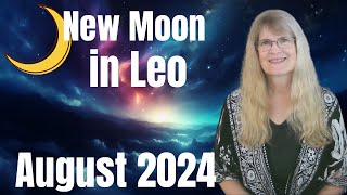 New moon August 2024 – Let It Go – August 4 2024 – New Moon In Leo [upl. by Hardie]