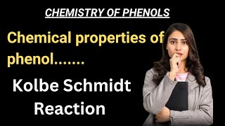 Kolbe Schmidt Reaction chemical properties of phenol [upl. by Ailec]