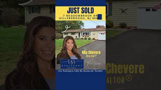 JUST SOLD‼️ 7 Meadowbrook Dr Hillsborough NJ 08844 🏡 justsold closed realestate njrealestate [upl. by Ymled]