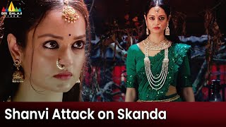 Shanvi Srivastava Attack on Skanda  Kasthuri Mahal  Latest Dubbed Movie Scenes SriBalajiMovies [upl. by Strawn]