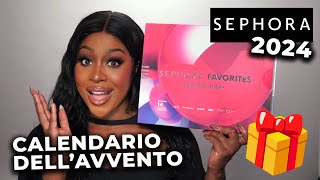 CALENDARIO DELLAVVENTO SEPHORA FAVORITES 2024 🎁 [upl. by Cohdwell]