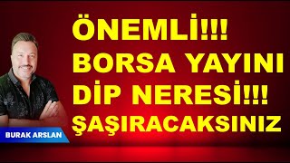 Önemli  Borsa yayını  Hisselerde DİP neresi [upl. by Powe]