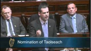 Pearse Doherty opposes Enda Kennys nomination for Taoiseach [upl. by Eugene]