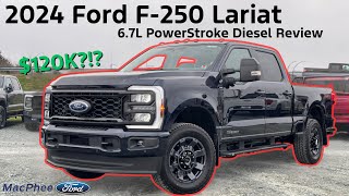 2024 Ford Super Duty F250 Lariat Review  MacPhee Ford [upl. by Magan743]