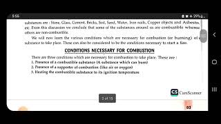 Combustion and flame part 1  Lakhmir Singh s Science  Cass 8 [upl. by Hteboj]