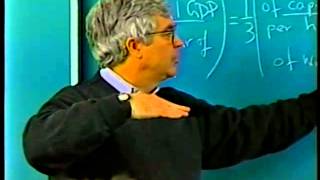 Segment 3 Macroeconomics Economic Growth and the Growth Accounting Formula [upl. by Goldstein]