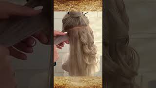 How to curl hair with flat iron Curls tutorial [upl. by Harper621]