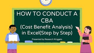 How to Calculate Cost Benefit Analysis Step by Step in Excel [upl. by Anerual]