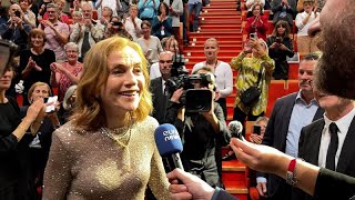 Isabelle Huppert awarded the Prix Lumière amp 10 key takeaways from her masterclass [upl. by Maxy]