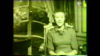 BBC TV invision continuity 25th August 1951 Mary Malcolm [upl. by Bennink]