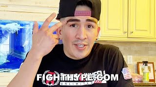 LEO SANTA CRUZ PREDICTS SHAKUR STEVENSON VS OSCAR VALDEZ GIVES VALDEZ quotWARRIORquot ADVICE TO BEAT HIM [upl. by Ilke769]