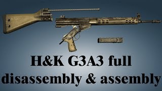 HampK G3A3 full disassembly amp assembly [upl. by Weixel726]