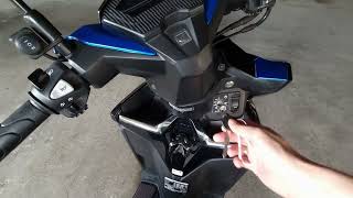 2022 Honda Click 125i Review amp Functionalities Blue [upl. by Carmella201]