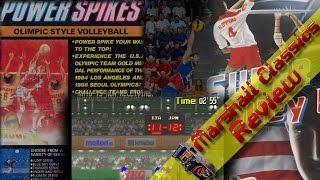 Power SpikesSuper Volleyball 91 Arcade Review Marshall Classics PTBR [upl. by Raynold526]