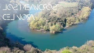 Así son LOS MEANDROS DEL RÍO NORA desde el AIRE Asturias [upl. by Amla]