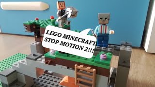 MINECRAFT LEGO STOP MOTION 2 [upl. by Halil]