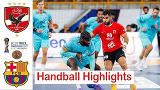 Ahly Club Vs Barcelona Handball Highlights 34 Placement IHF Men’s Club World Championship 2024 [upl. by Andie]